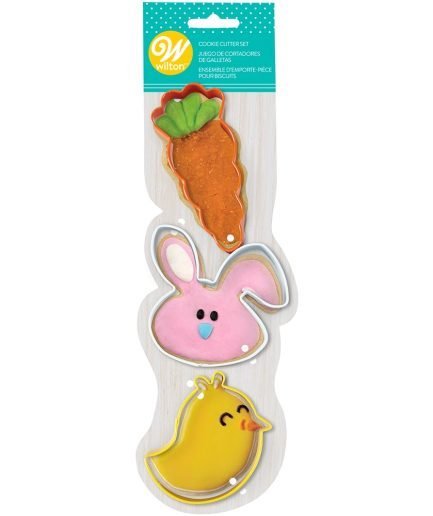 Cortadores de Galletas Zanahoria  Conejo Pascua Wilton
