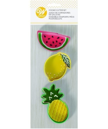 Cortadores de Galletas Frutas Sandía Limón Piña Wilton