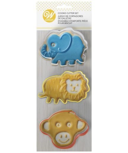 Cortadores de Galletas Elefante León Mono Wilton