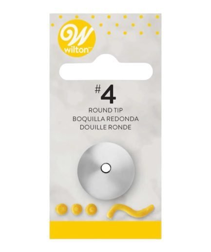 Boquilla #4 Punta Redonda Wilton