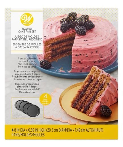 Juego de Moldes para Pastel Redondo Wilton