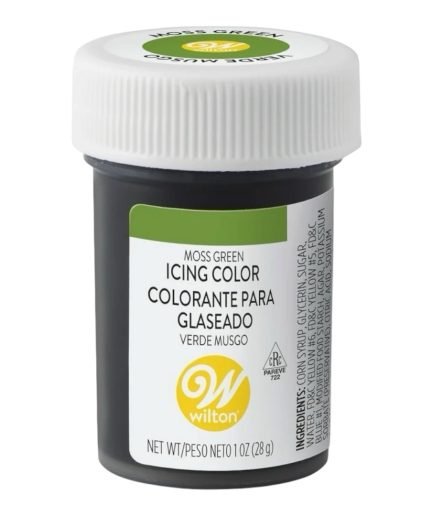 Colorante Comestible Color Verde Musgo Wilton