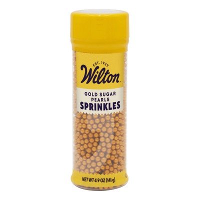 Sprinkles Perlas Doradas Wilton