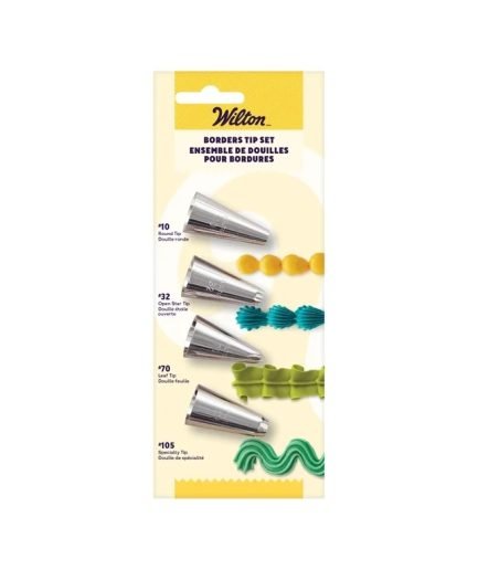 Juego de Boquillas para Bordes Wilton